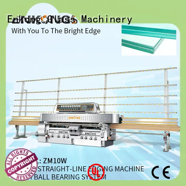with ABB spindle motors glass machinery manufacturer Enkong 1