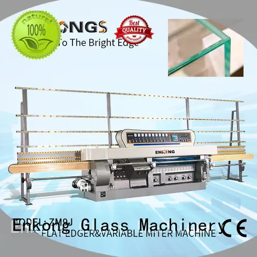 Enkong professional glass mitering machine manufacturer for grind 1