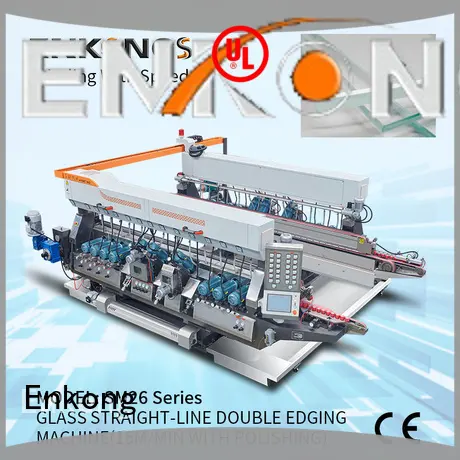 Enkong high speed glass double edger SYM08 for photovoltaic panel processing 1