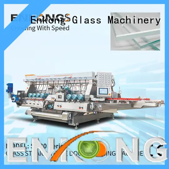 Enkong cost-effective glass double edging machine factory direct supply for household appliances 1
