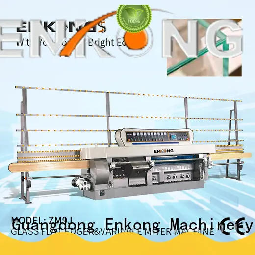 real glass mitering machine 5 adjustable spindles customized for grind 1