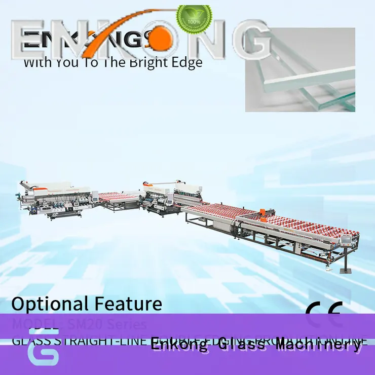 Enkong high speed double edger machine supplier for household appliances 1