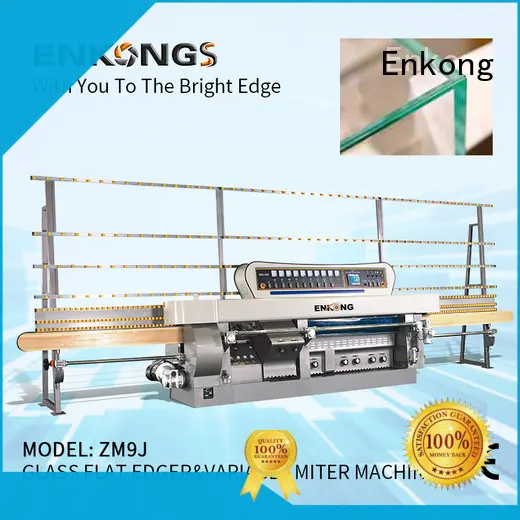 real glass mitering machine 5 adjustable spindles wholesale for grind 1
