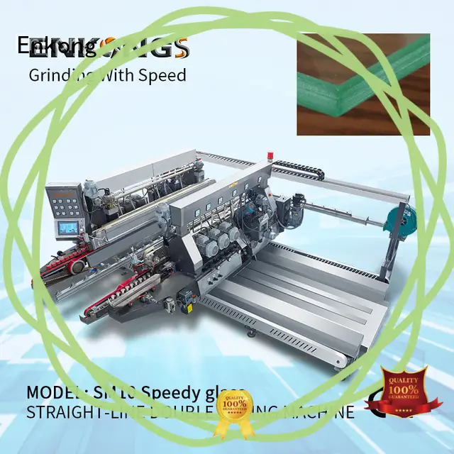 Enkong modularise design glass double edging machine supplier for photovoltaic panel processing 1