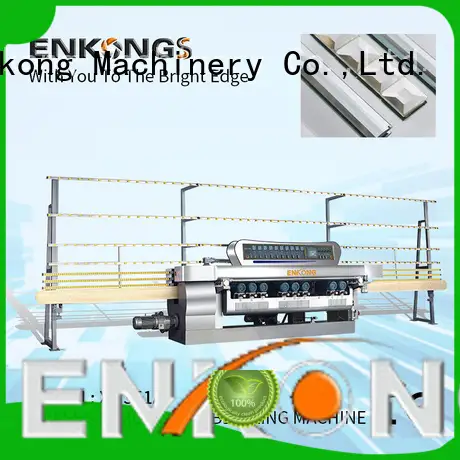 Enkong real glass beveling machine factory direct supply 1
