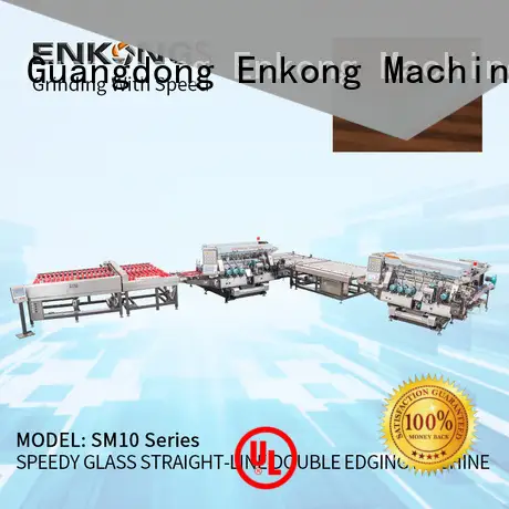 high speed glass double edging machine modularise design series for household appliances 1