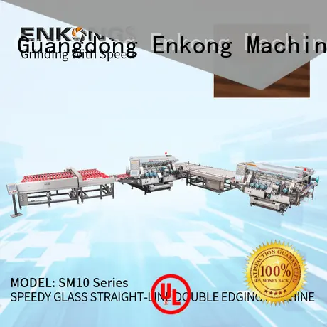 high speed glass double edging machine modularise design series for household appliances 1