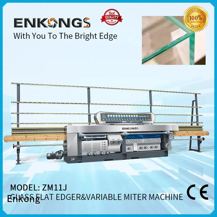 Enkong 60 degree glass mitering machine wholesale for polish 1