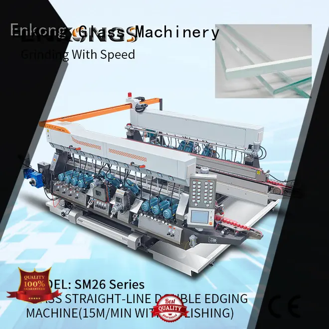 Enkong high speed double edger machine wholesale for round edge processing 1