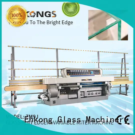 top quality glass mitering machine ZM9J supplier for polish 1