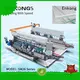 real glass double edging machine straight-line series for round edge processing 1