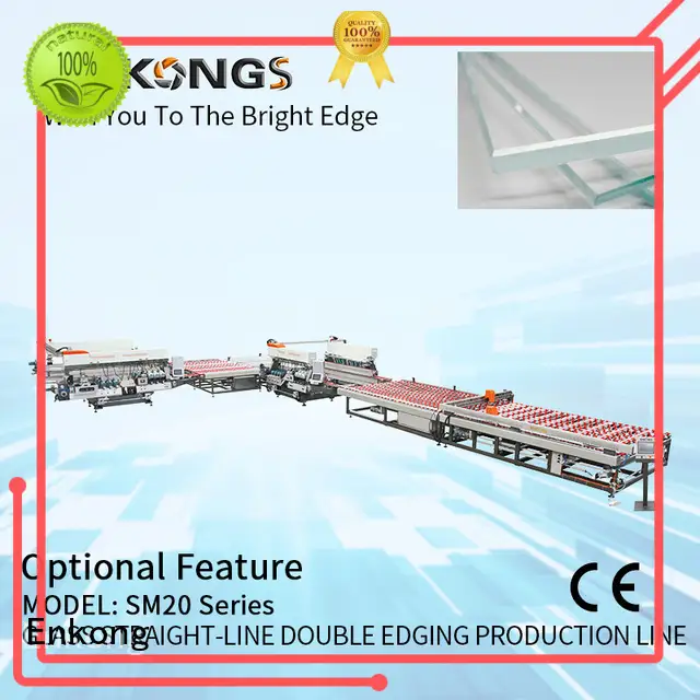 Enkong quality double edger factory direct supply for photovoltaic panel processing 1
