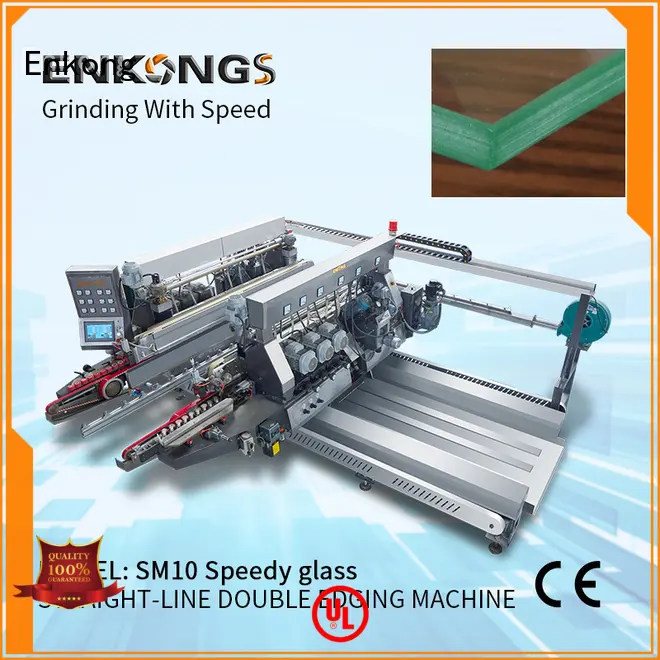 Enkong SYM08 double edger machine supplier for round edge processing 1