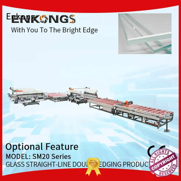 Enkong cost-effective double edger machine factory direct supply for round edge processing 1
