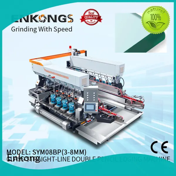 Enkong SYM08 double edger machine supplier for round edge processing1 1