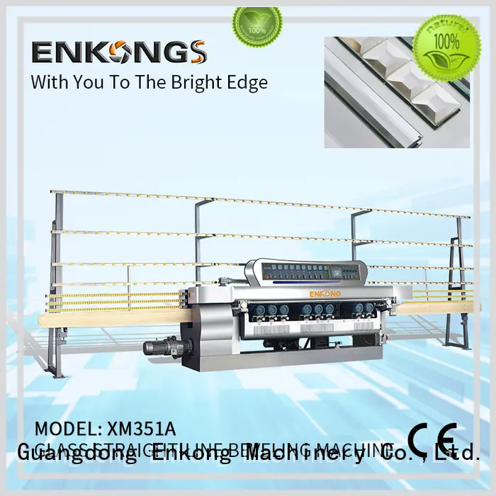 Enkong real glass beveling machine for sale wholesale for glass processing 1