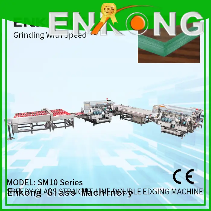 high speed glass double edging machine SM 26 series for round edge processing 1