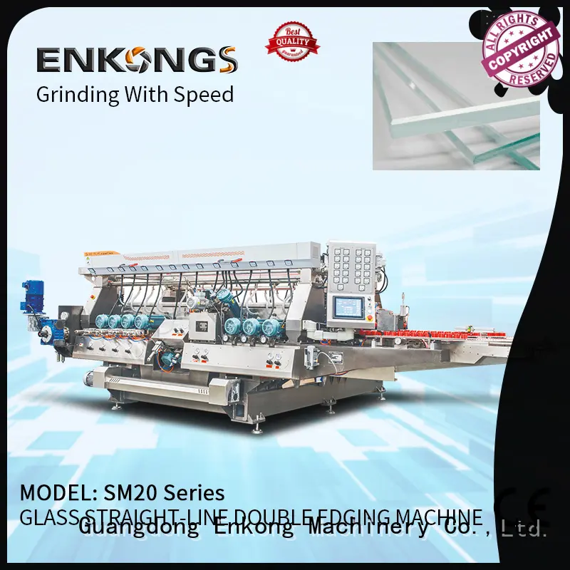 Enkong SM 10 double edger wholesale for photovoltaic panel processing 1