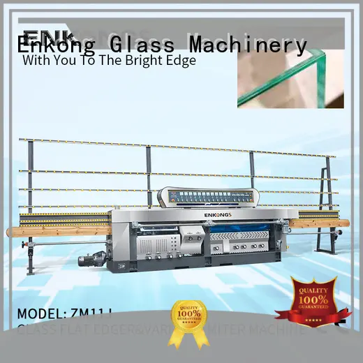 Enkong top quality glass mitering machine supplier for polish 1