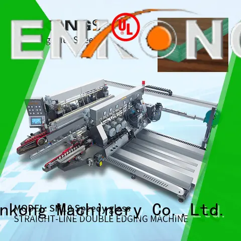 Enkong high speed glass double edging machine manufacturer for household appliances2 1