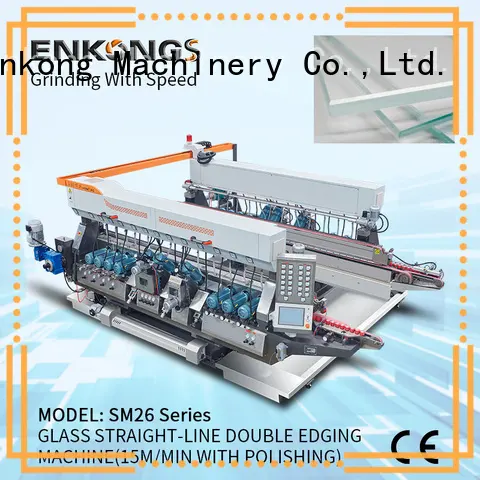 Enkong quality double edger machine factory direct supply for round edge processing 1