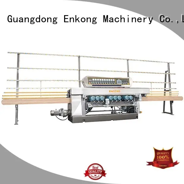 Enkong real glass beveling machine for sale manufacturer for glass processing 1
