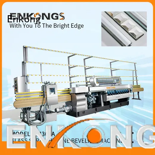 Enkong xm351a glass beveling machine for sale factory direct supply for polishing 1