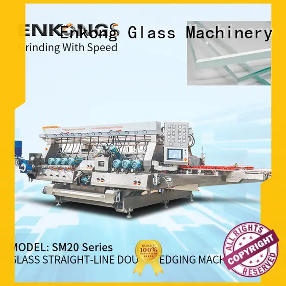 Enkong modularise design glass double edging machine supplier for photovoltaic panel processing1 1