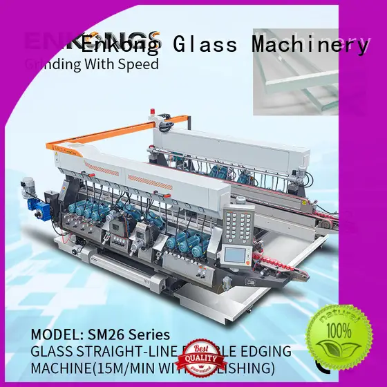 cost-effective glass double edging machine modularise design factory direct supply for round edge processing 1