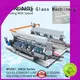 cost-effective glass double edging machine modularise design factory direct supply for round edge processing 1