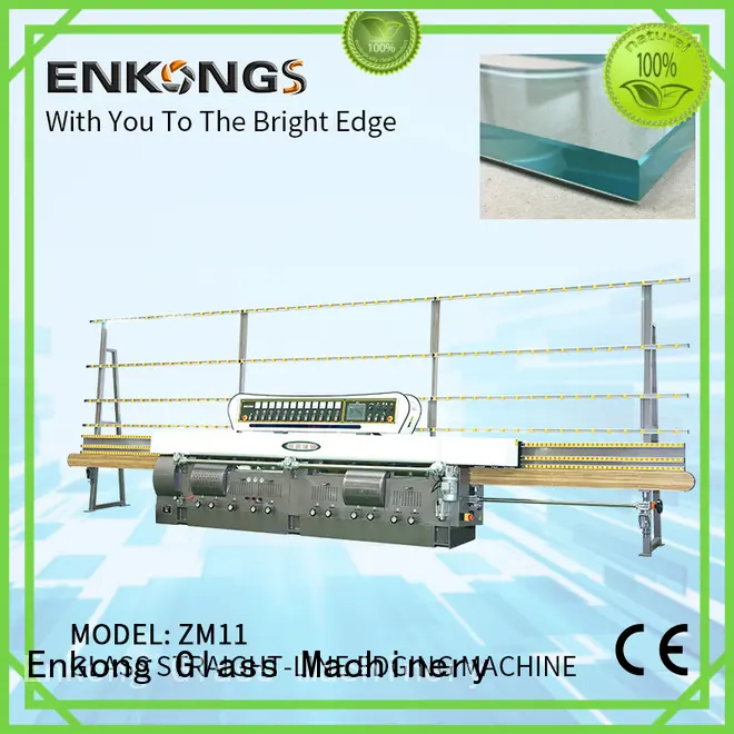 Enkong zm11 glass edge grinding machine customized for fine grinding 1