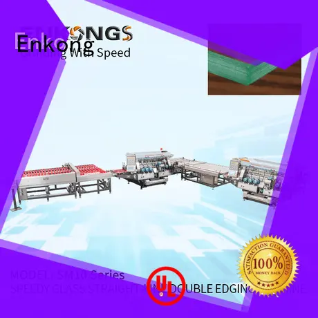 Enkong straight-line double edger machine supplier for round edge processing 1