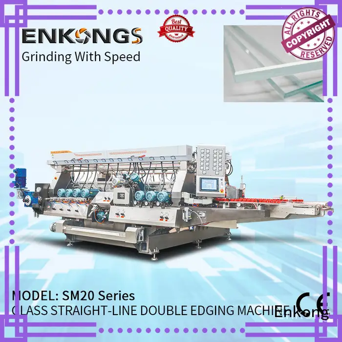 Enkong SM 22 double edger machine factory direct supply for photovoltaic panel processing 1