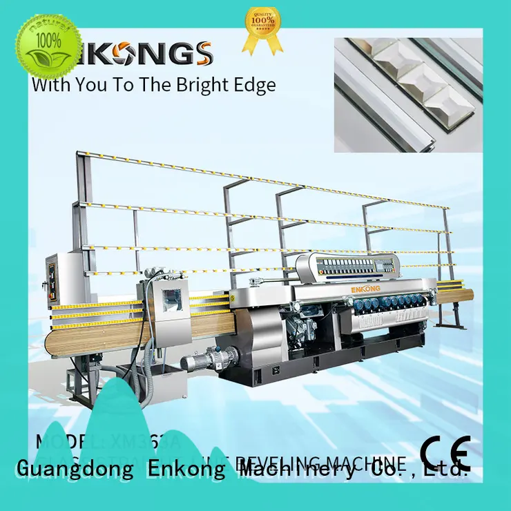 Enkong xm363a glass beveling machine for sale factory direct supply 1