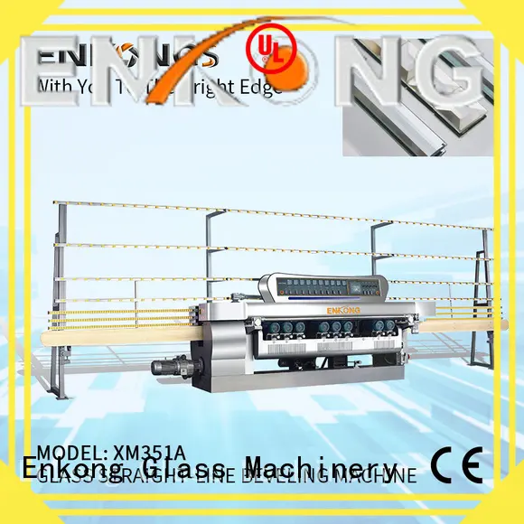 Enkong real glass beveling machine for sale series for glass processing 1