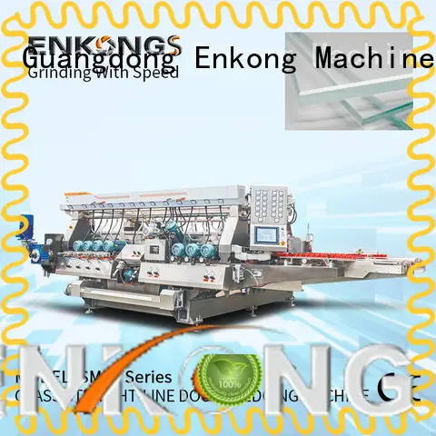 Enkong SM 26 glass double edging machine factory direct supply for household appliances 1