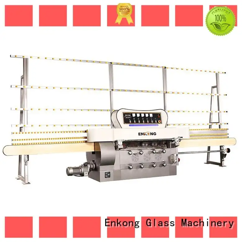 Enkong zm4y glass edging machine customized for fine grinding 1