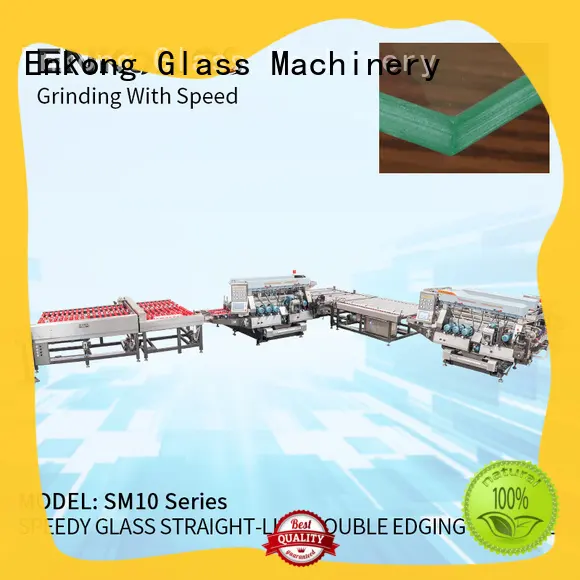 Enkong SM 10 double edger supplier for photovoltaic panel processing 1