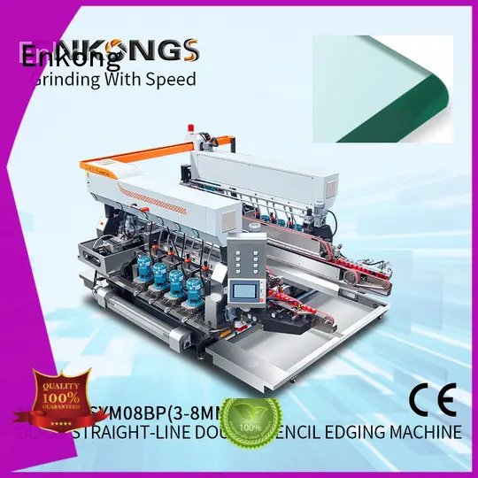 high speed glass double edging machine SM 12/08 factory direct supply for household appliances 1