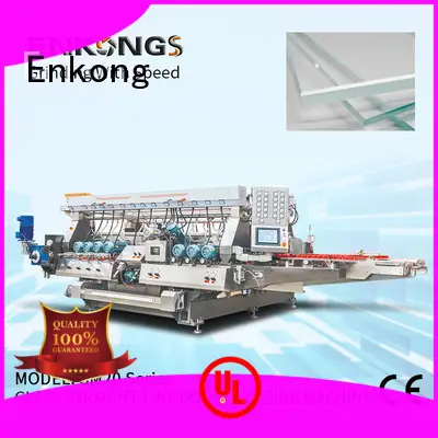 cost-effective glass double edging machine SM 12/08 manufacturer for round edge processing 1