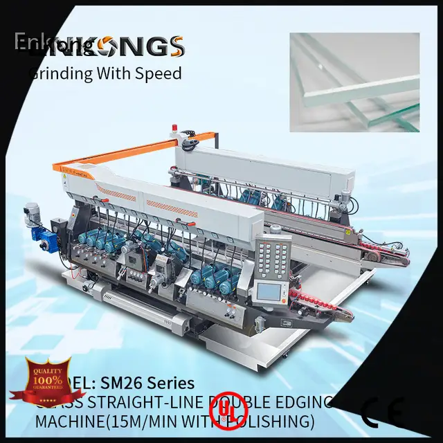 quality glass double edging machine straight-line manufacturer for photovoltaic panel processing 1