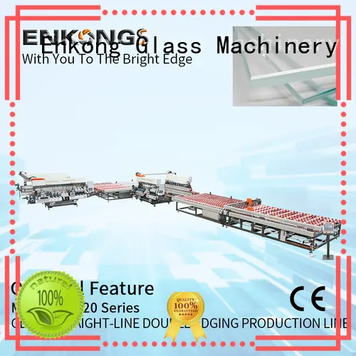 Enkong SM 26 glass double edging machine wholesale for photovoltaic panel processing 1