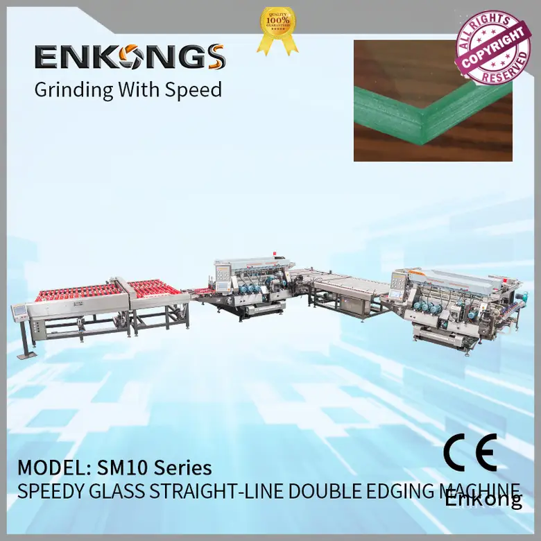Enkong cost-effective glass double edging machine factory direct supply for photovoltaic panel processing 1