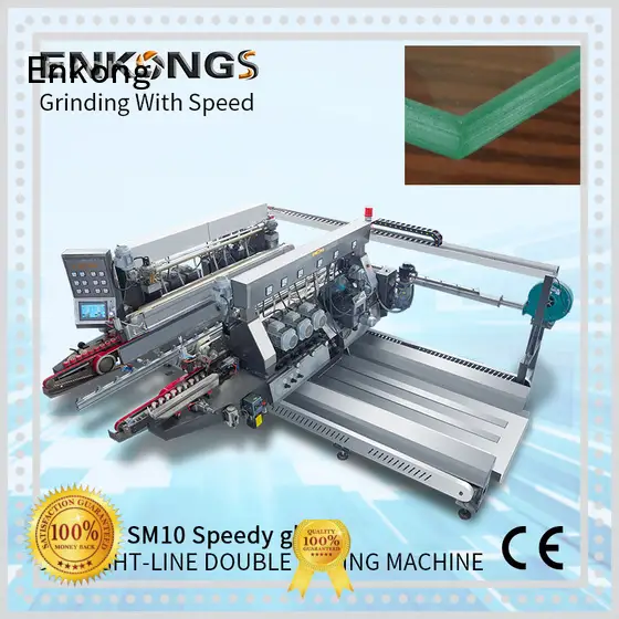Enkong high speed double edger machine factory direct supply for round edge processing 1
