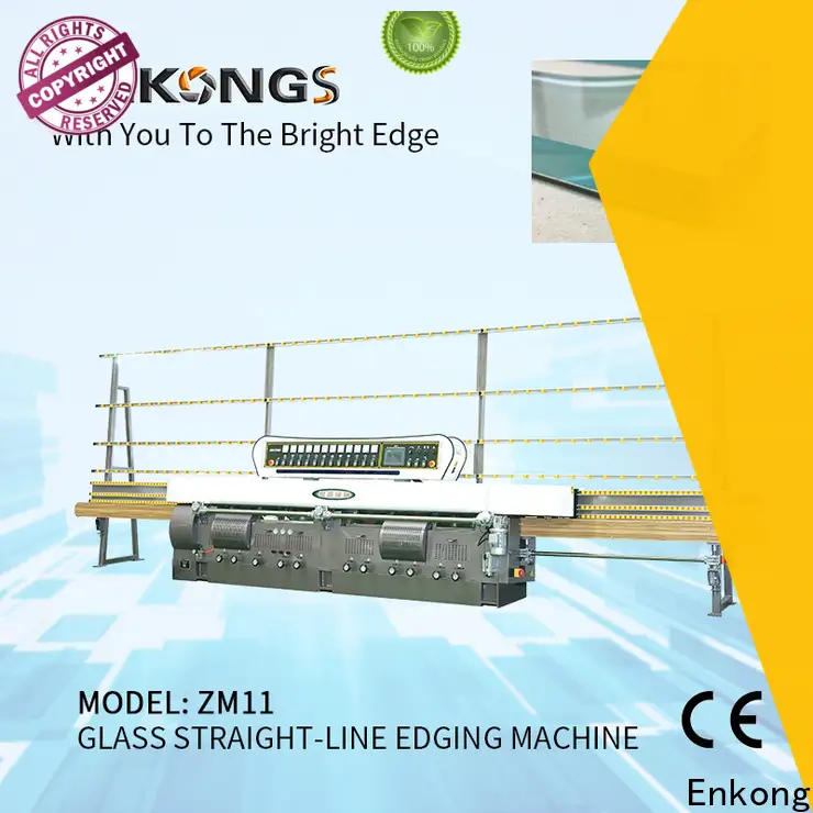 Enkong efficient glass edging machine customized for fine grinding 1