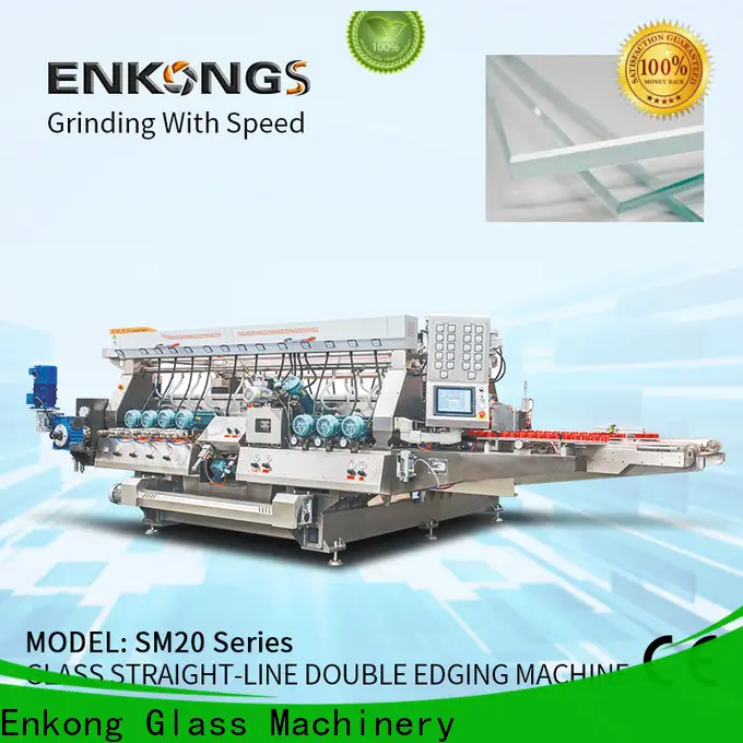 Enkong SM 22 double edger machine factory direct supply for photovoltaic panel processing1 1