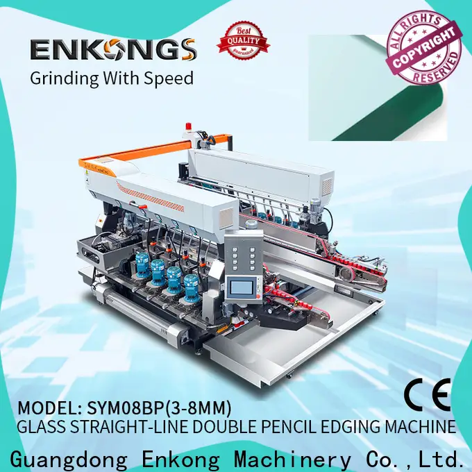 Enkong quality glass double edging machine manufacturer for photovoltaic panel processing 1