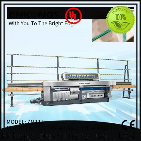 Enkong real glass mitering machine wholesale for grind1 1