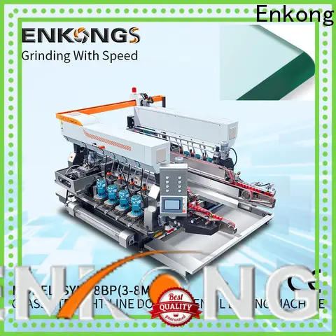Enkong SM 22 glass double edging machine factory direct supply for photovoltaic panel processing 1
