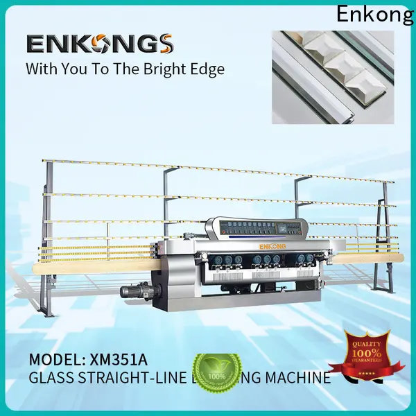 Enkong good price glass beveling machine for sale series for glass processing 1